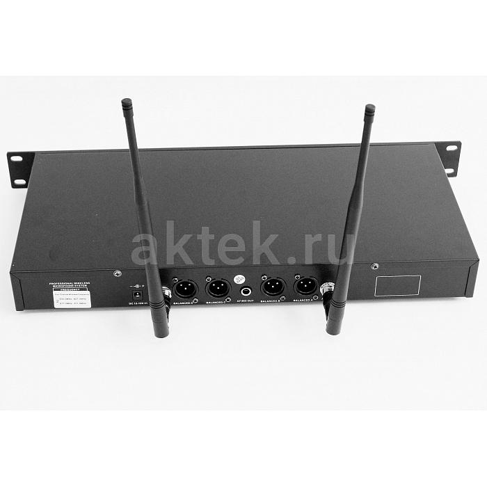 Четырёхканальная вокальная радиосистема LAudio LS-804-M с четырьмя ручными микрофонами 2