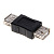 Переходник USB A "мама" - USB A "мама"