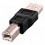 Переходник USB A "папа" - USB B "папа"
