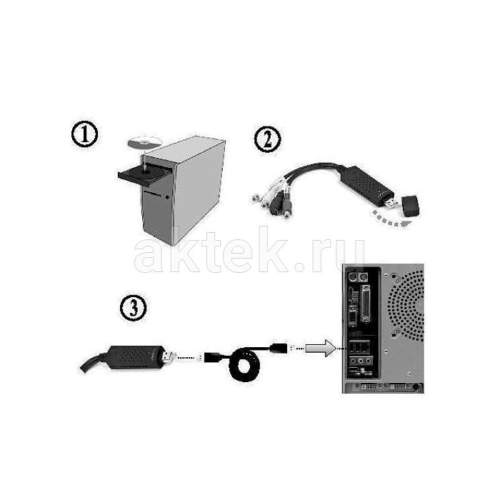 Конвертор USB Am RCA UVG-002 5