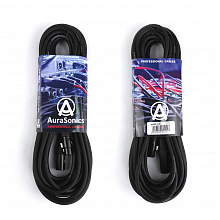 AuraSonics XMXF-10B кабель микрофонный XLR(F)-XLR(M), 10 м, 24 AWG