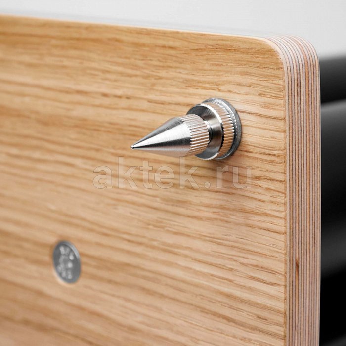 Стойка для акустики Radiotehnika T6B Black/Wood 4