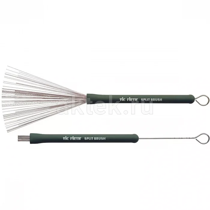Vic Firth SB Split Brush барабанные щётки, металлическая щетина