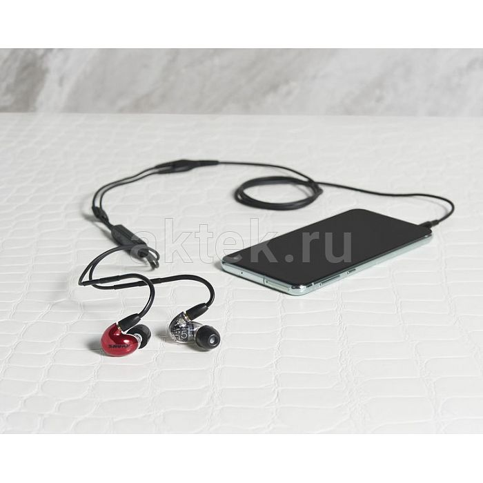 Shure SE53BARD+UNI-EFS Red внутриканальные наушники, для беспроводного аудио 4