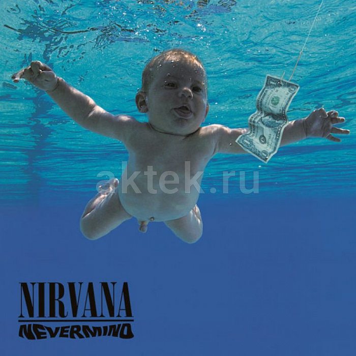 Виниловая пластинка NIRVANA - NEVERMIND 180 GRAM BLACK VINYL 12"