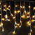 Гирлянда Айсикл (бахрома) с белым проводом NEON-NIGHT 128x3,65 Вт LED 4х0,6м желтый