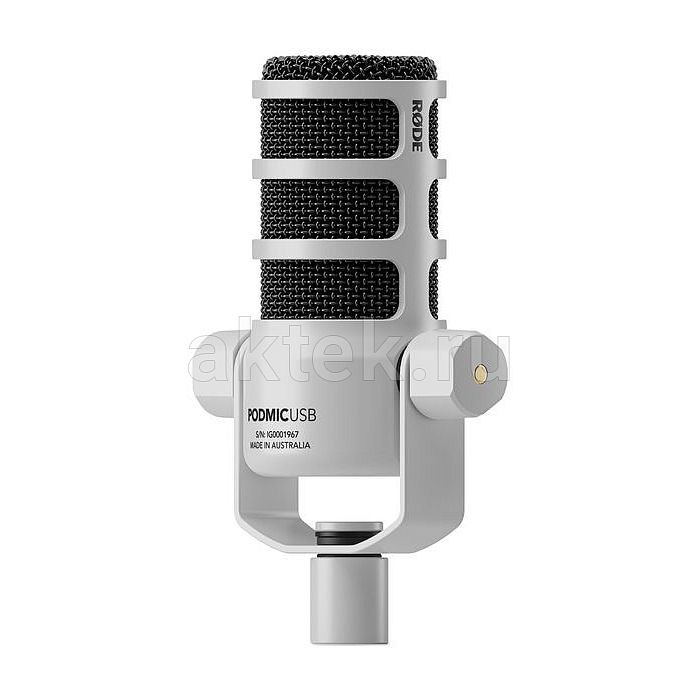 Студийный микрофон RODE PodMic USB White
