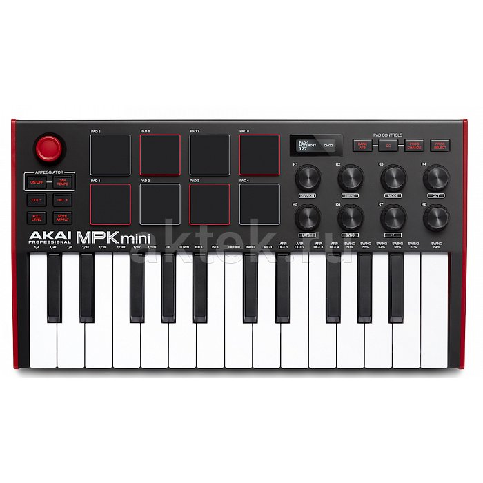 MIDI-клавиатура AKAI PRO MPK MINI MK3 USB
