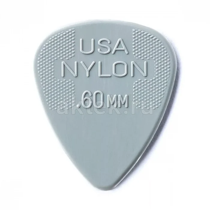 Dunlop 44R060 Nylon Standard 72Pack медиаторы, нейлон, 0,6 мм