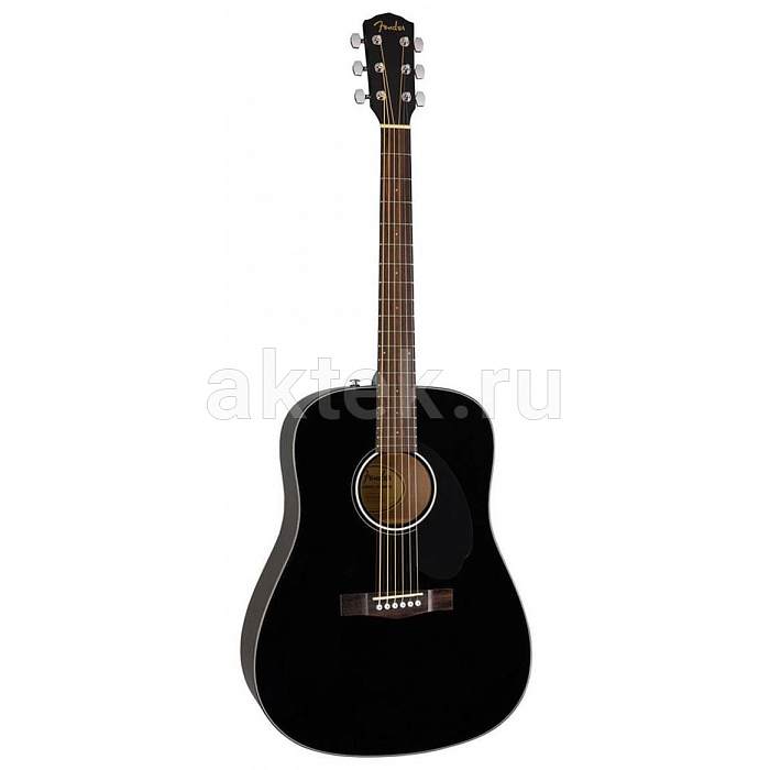 Акустическая гитара FENDER CD-60S Black WN 2