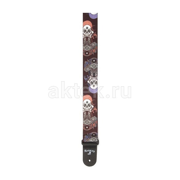 Ремень для гитары D’Addario ALCHEMY GOTHIC™ PLANET LOCK STRAP, GODS OF WAR 2