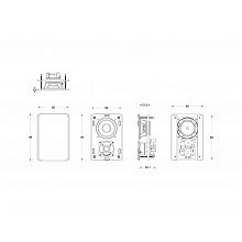 M&K Sound IW85 White пассивная встраиваемая АС 5,25″/25–200Вт 2