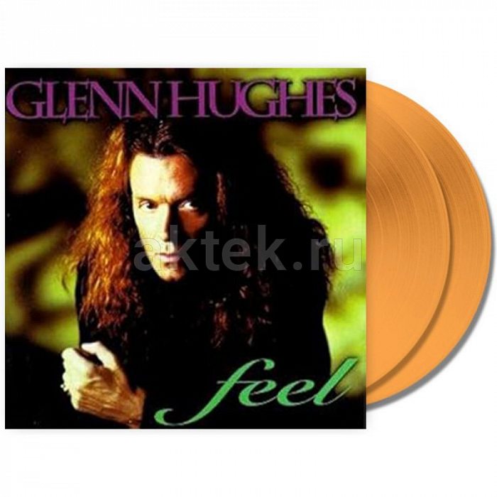 Виниловая пластинка GLENN HUGHES - FEEL ORANGE CRYSTAL VINYL 12"