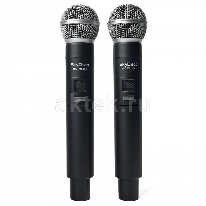 Беспроводные микрофоны для караоке SkyDisco MIC-WL204 4
