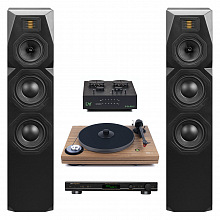 Комплект проигрывателя винила Vinyl STATEMENT Tower Tube