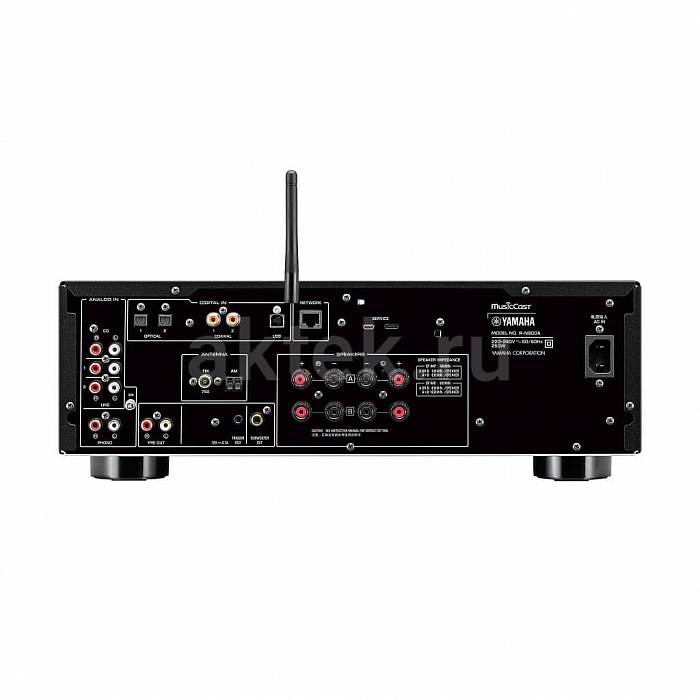 Yamaha R-N800A Black сетевой стереоресивер 2×100Вт 2