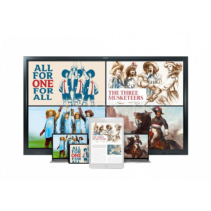 SMART SBID-GX165 интерактивная 4K-панель 65″ 20 касаний 6