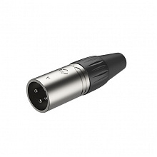 ROXTONE RX3MP-NT/50 разъём XLR, серебристый, штекер 2 ROXTONE RX3MP-NT/50 разъём XLR, серебристый, штекер 2