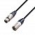 Adam Hall K5 MMF 0750 Black XLR-F–XLR-M-кабель 7.5м