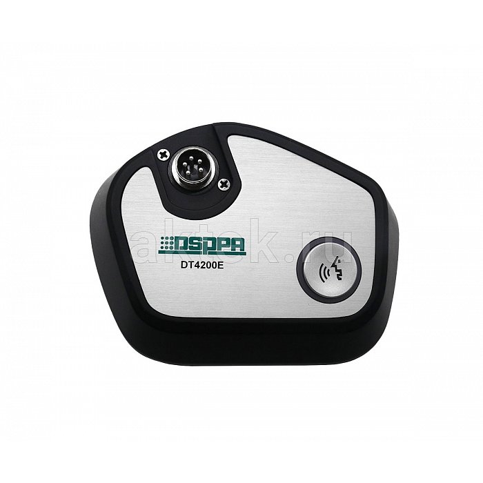 DSPPA DT4200E микрофон для конференций, 50 Гц–12000 Гц, Dante, PoE 3