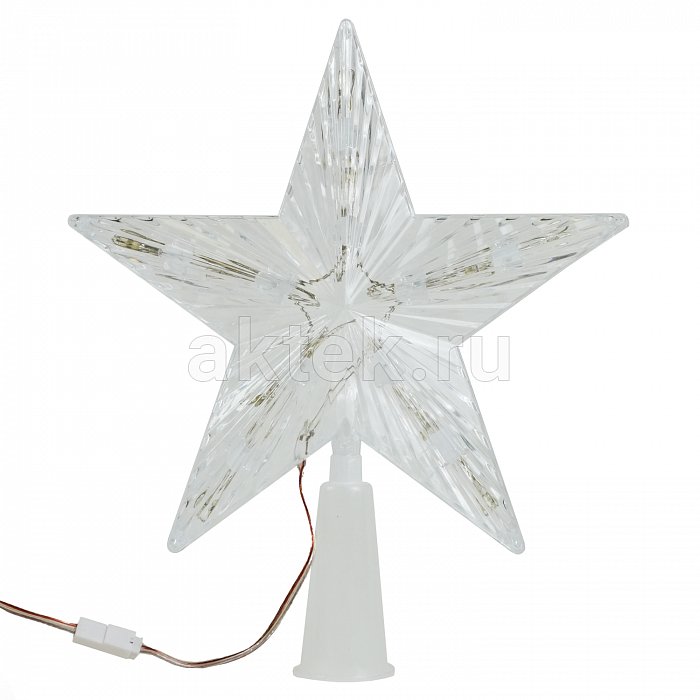 Елочная гирлянда со звездой LED Garland RGBW 10m Bluetooth 5