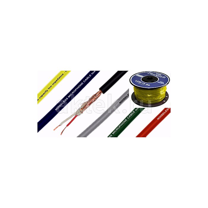 Микрофонный экранированный кабель LCM-10 YE
