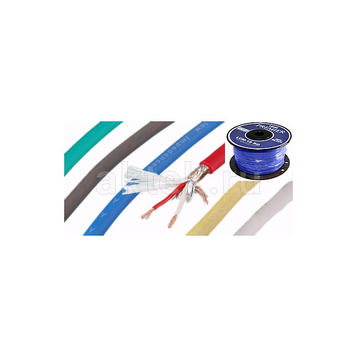 Микрофонный экранированный кабель LCM-12 BL