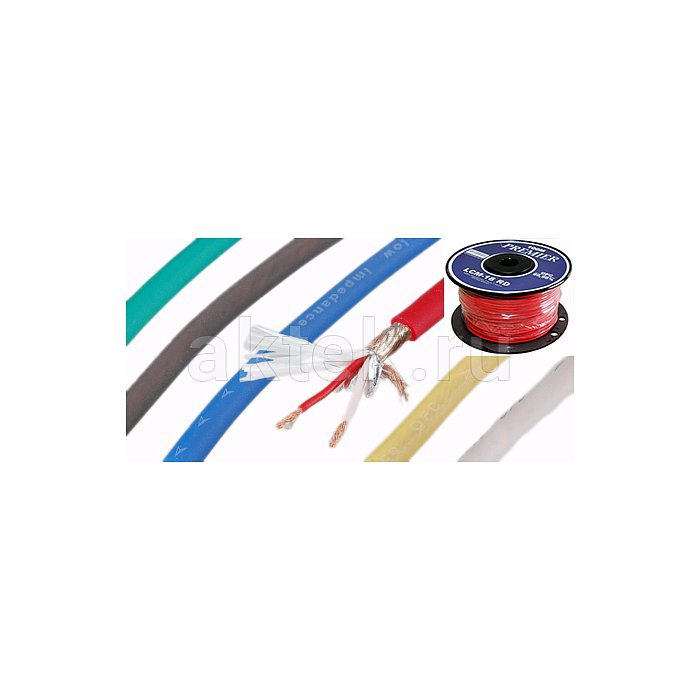 Микрофонный экранированный кабель LCM-12 RD
