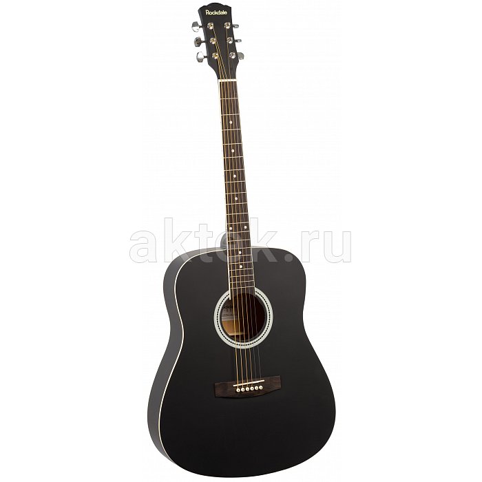 Акустическая гитара ROCKDALE AURORA 120-BK-S 2