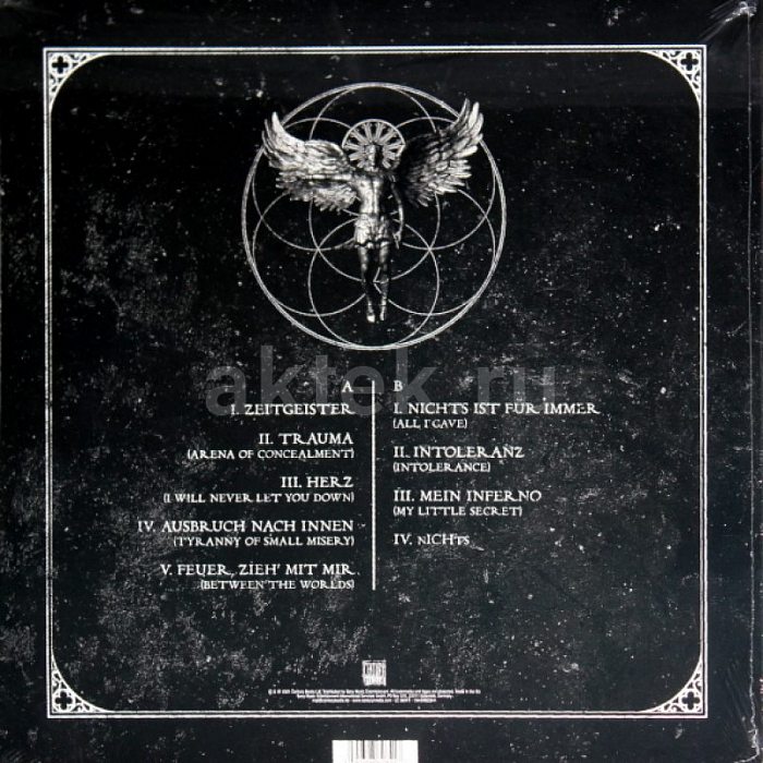 Виниловая пластинка CALIBAN - ZEITGEISTER 180 GRAM BLACK VINYL 12" LP+CD 2