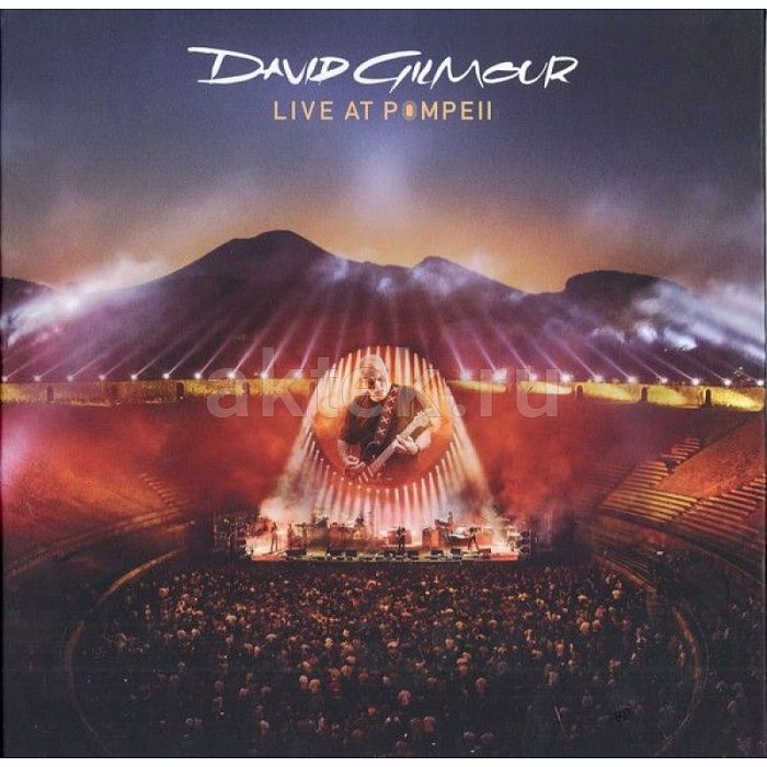 Виниловая пластинка DAVID GILMOUR - LIVE AT POMPEII 180 GRAM BLACK VINYL 12" 3