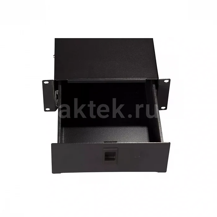 Nordfolk NRB-4U выдвижной рэковый ящик, 4U, стальной, чёрный 4