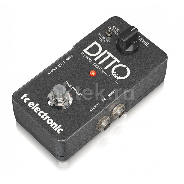 TC electronic DITTO STEREO LOOPER педаль лупер, режим стерео 2