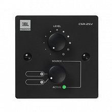 JBL CSR-2SV-BLK настенный контроллер, чёрный