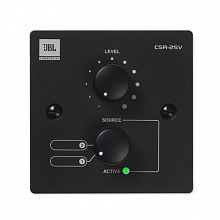 JBL CSR-2SV-BLK настенный контроллер, чёрный