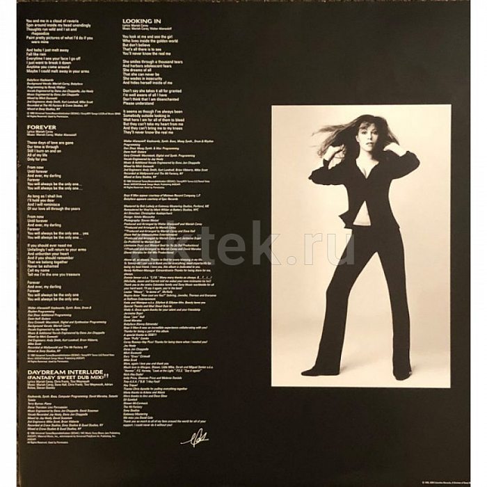 Виниловая пластинка MARIAH CAREY - DAYDREAM 180 GRAM BLACK VINYL 12" 5