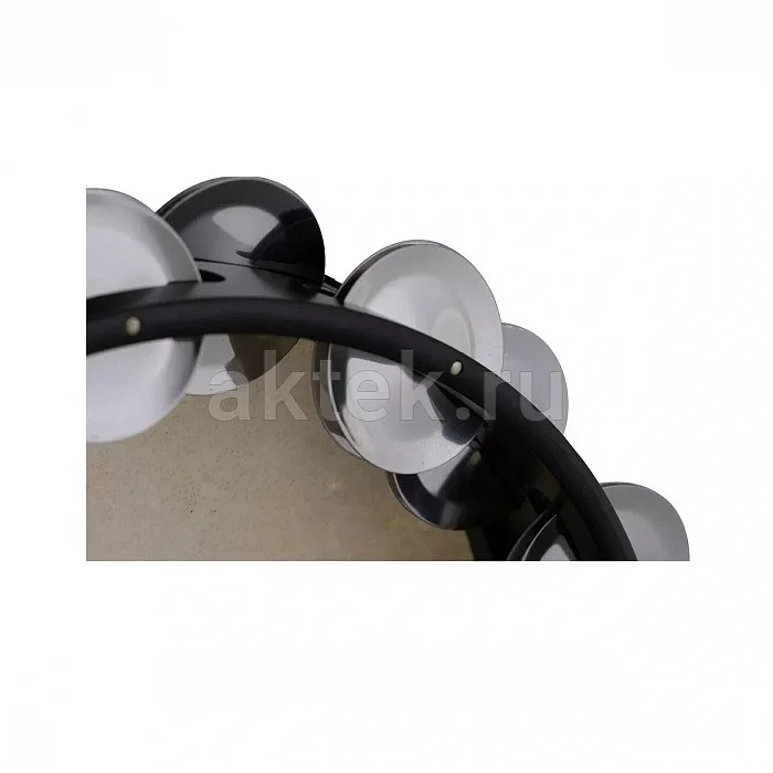 Pearl PETM-20 Elite Concert Tambourine двухрядный тамбурин с кожаной мембраной 5
