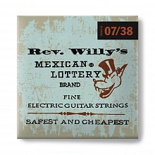 Dunlop RWN0738 Billy Gibbons комплект струн, калибр 07-38, Light