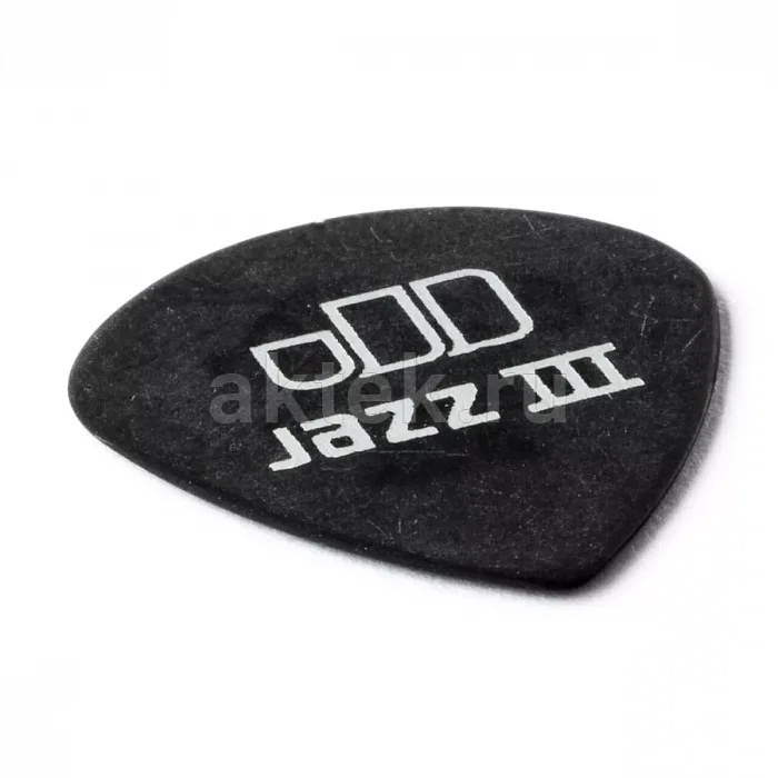 Dunlop 482P050 Tortex Pitch Black Jazz медиаторы, 0,5 мм 2