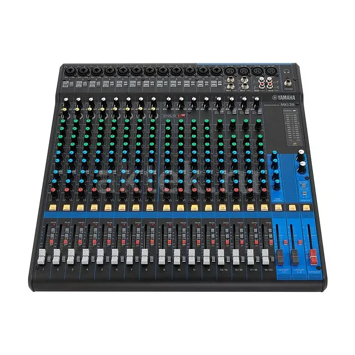 Yamaha MG20 аналоговый микшер, 20 каналов, 16 D-PRE, 4 AUX 4