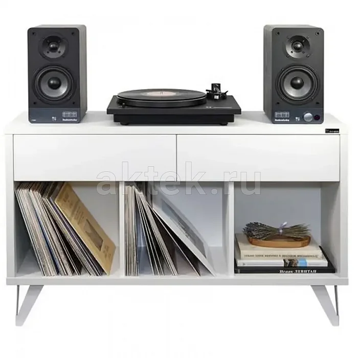 Тумба для винилового проигрывателя Radiotehnika Rondo 302 White 4