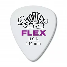 Dunlop 428P114 Tortex Flex Standard 12Pack медиаторы, 1,14 мм
