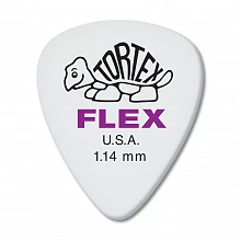 Dunlop 428P114 Tortex Flex Standard 12Pack медиаторы, 1,14 мм