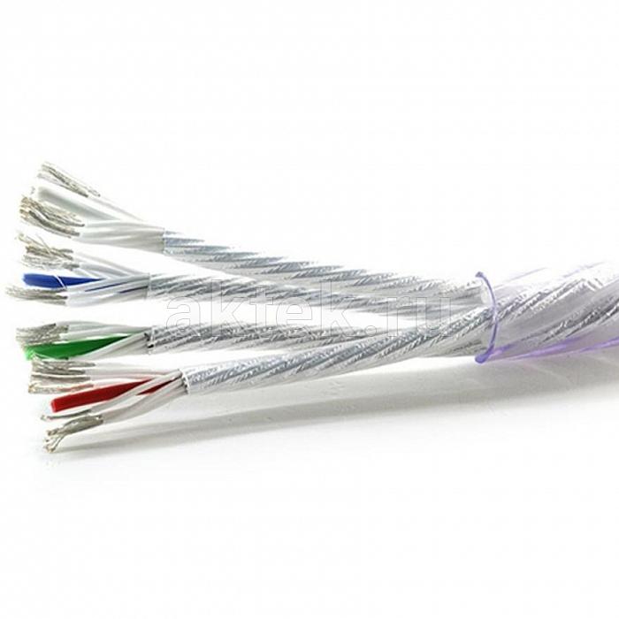 Акустический кабель QED Genesis Silver Spiral Bi-Wire 4х5.5мм - 30 метров