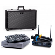 Караоке система для дома EVOBOX Graphite+SE 200D+EvoCase