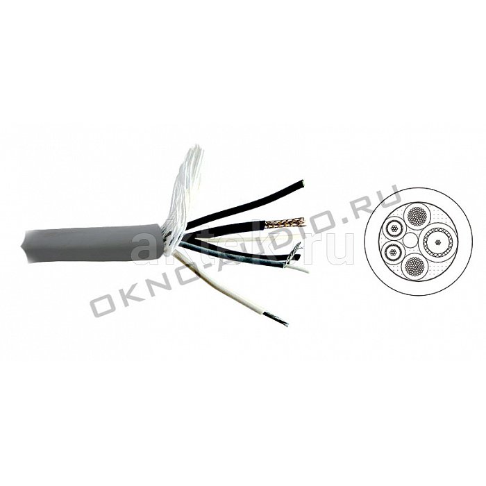 Mogami 2537-08 видео кабель complexed COAX (video camera) (1x75