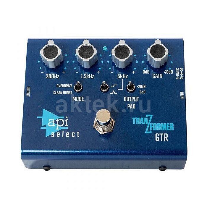 Педаль бустер API Audio TranZformer GTR