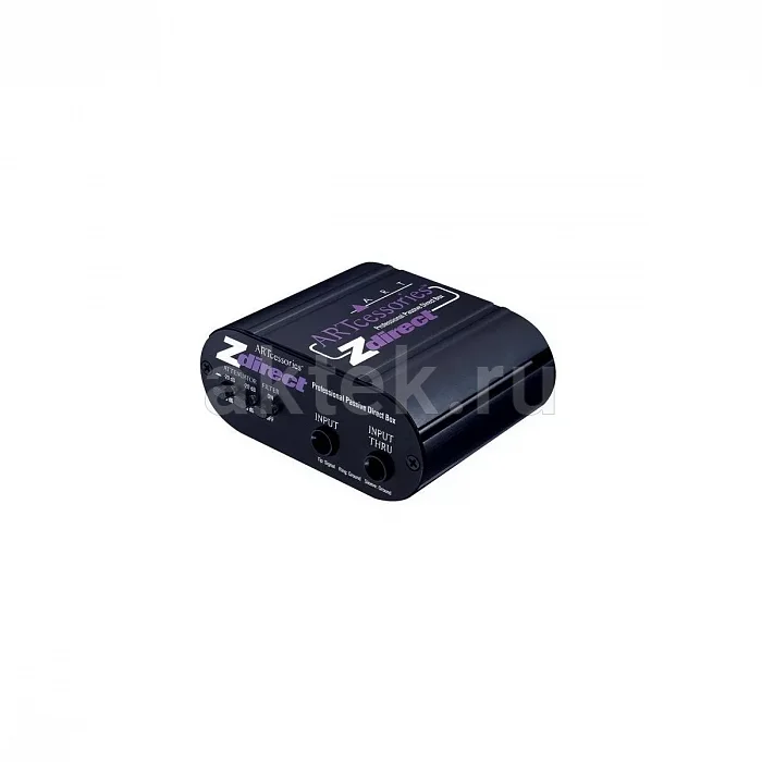 ART ZDirect пассивный директ-бокс Jack–XLR, аттенюатор, Ground Lift, HPF