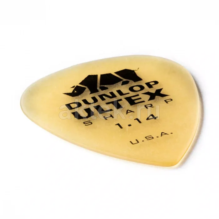Dunlop 433P114 Ultex Sharp 6Pack медиаторы, 1,14 мм 2