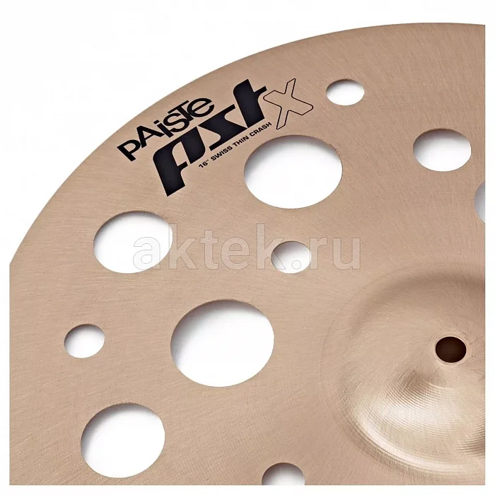 Paiste 16" PSTX Swiss Thin Crash тарелка для ударной установки 3
